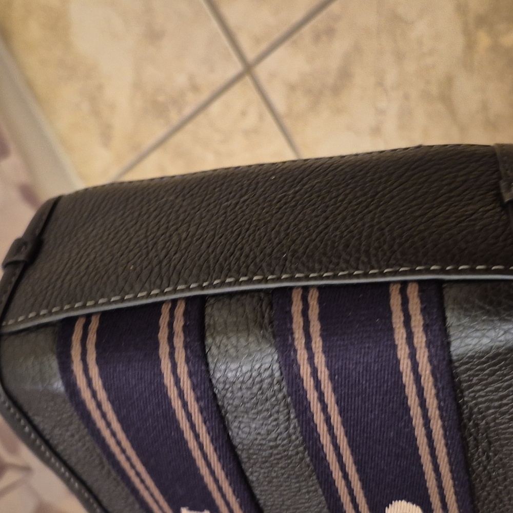 Coach Black Mini Bag with Gold Accents - Picture 4 of 7